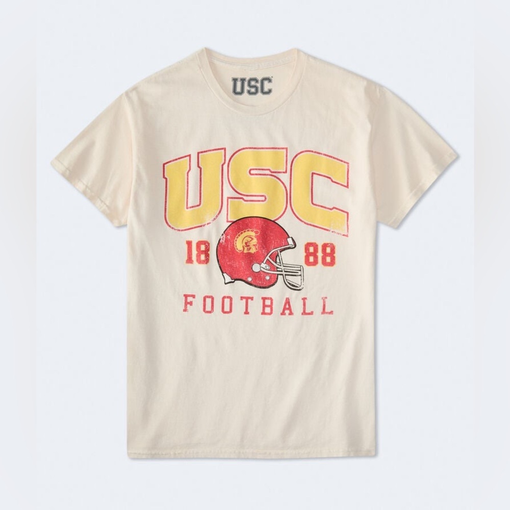 NWT USC Football Relaxed Graphic Tee Size Unisex Large
